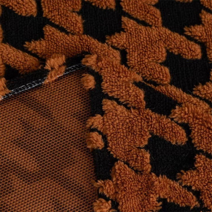 Skanto | Cavalli Houndstooth Plush Sofa Cover