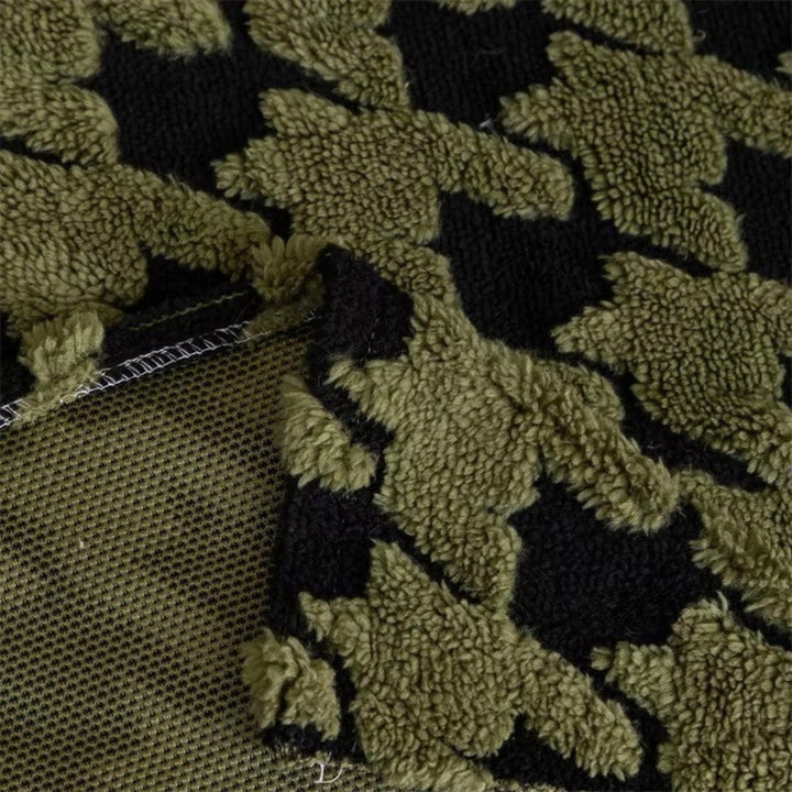 Skanto | Cavalli Houndstooth Plush Sofa Cover