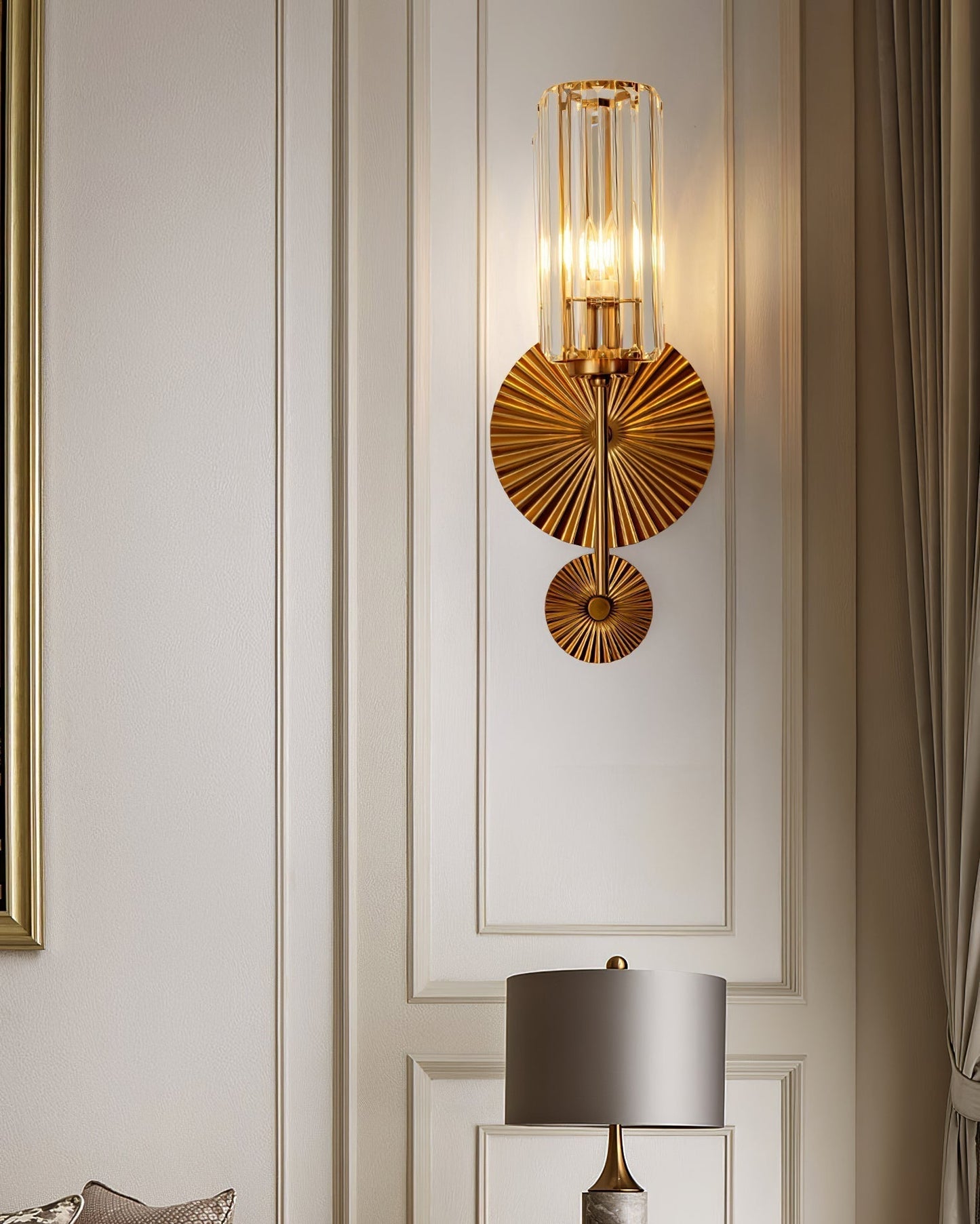 Norvo | Klassisk sylinderformet vegglampe for stilige interiører