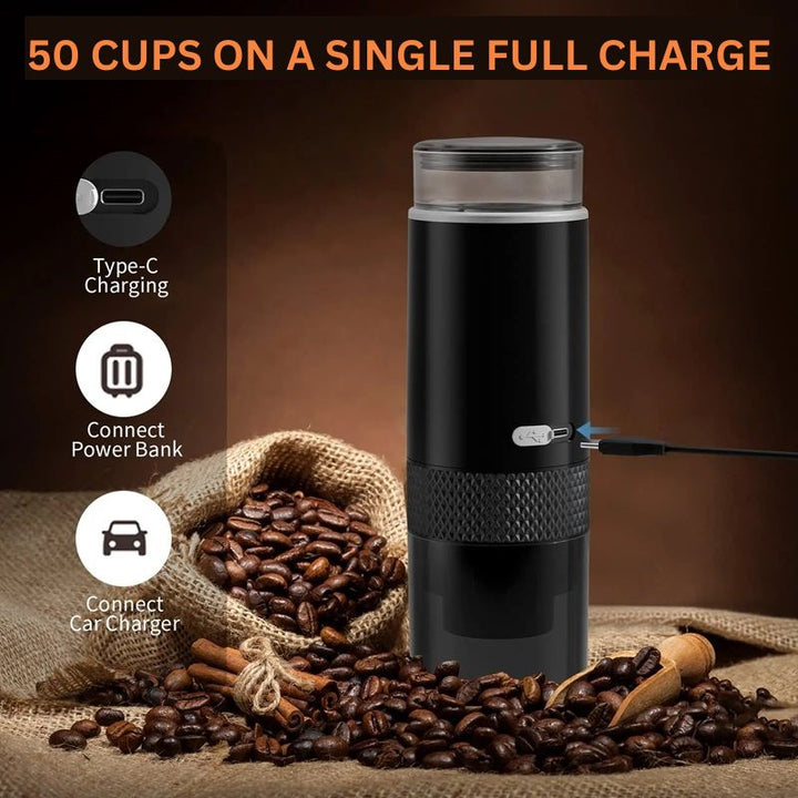 Skanto | 2 i 1 Bærbar Kaffemaskin