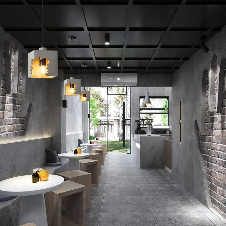 Skanto | Betong Pendellampe i Skandinavisk Design
