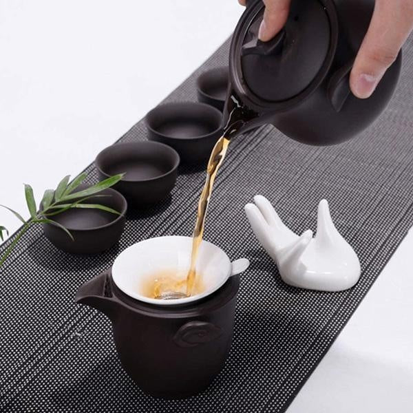Keramisk Håndformet Luftplante Egg Smykkeholder | Skanto