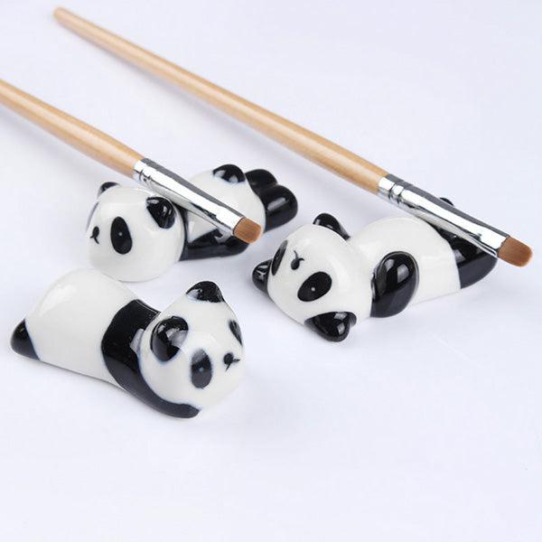 Keramisk Panda Malepensel Spisepinner Holder | Skanto
