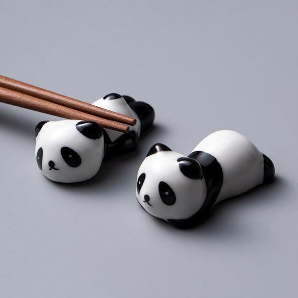 Keramisk Panda Malepensel Spisepinner Holder | Skanto