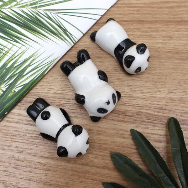 Keramisk Panda Malepensel Spisepinner Holder | Skanto