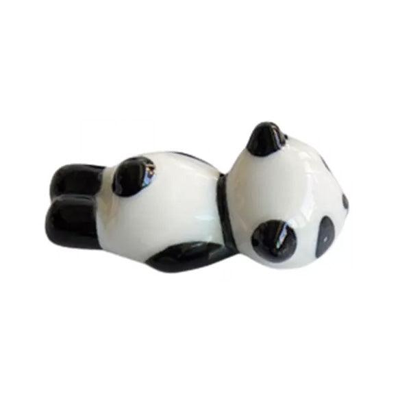 Keramisk Panda Malepensel Spisepinner Holder | Skanto