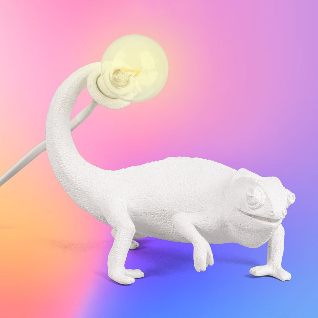 Skanto | CamouGlow – Harpiks Bordlampe med Sjarmerende Kamuflering Detalj