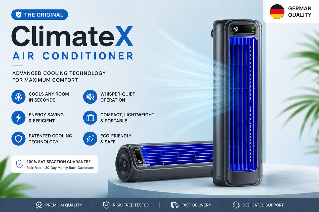 ClimateX Air Conditioner – The Original Featured in the Media | Skanto