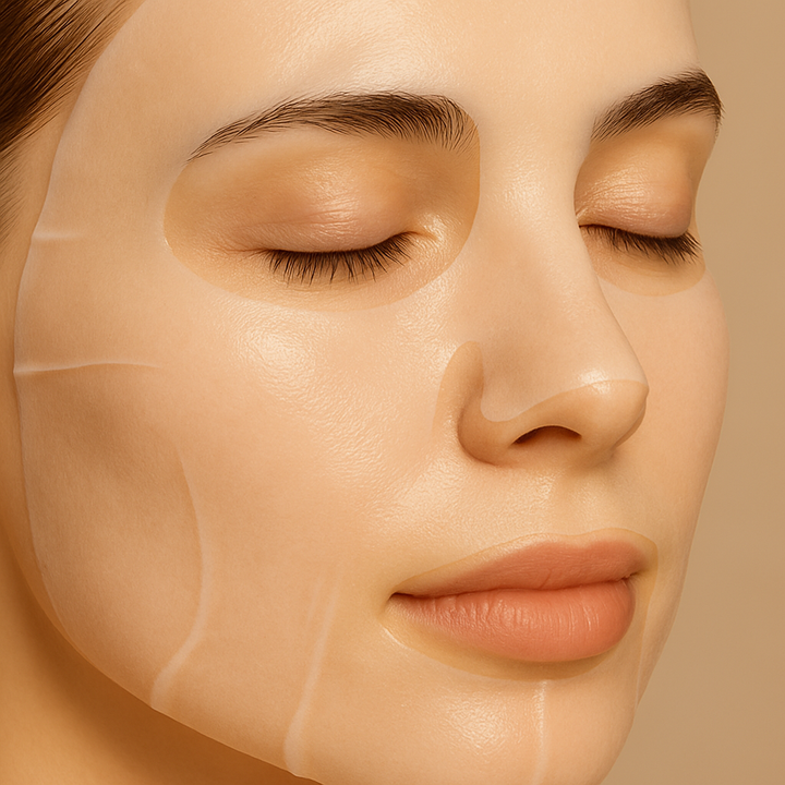 GlowRevive | Kollagen Arkmaske – Hydrerende Nattbehandling – Hydrogel – Anti-Aldring Hudpleie Skanto
