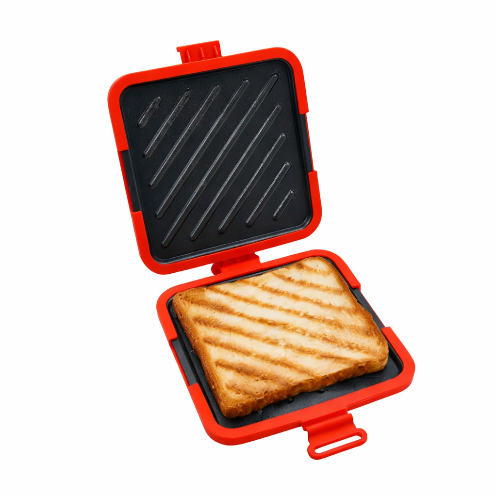 CrunchMate™ Sandwich Maker for Microwave & Oven | Skanto