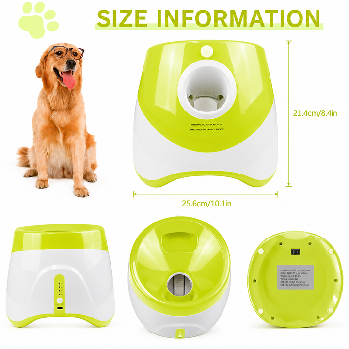 PlayBolt Automatisk Ball Kaster for Hunder | Skanto
