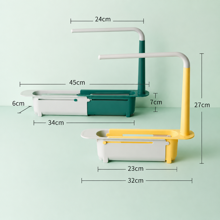 Sink-organisator med håndkleholder | Skanto