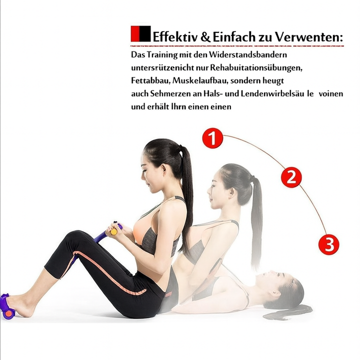 Sit-up treningsapparat for fitnessøvelser | Skanto