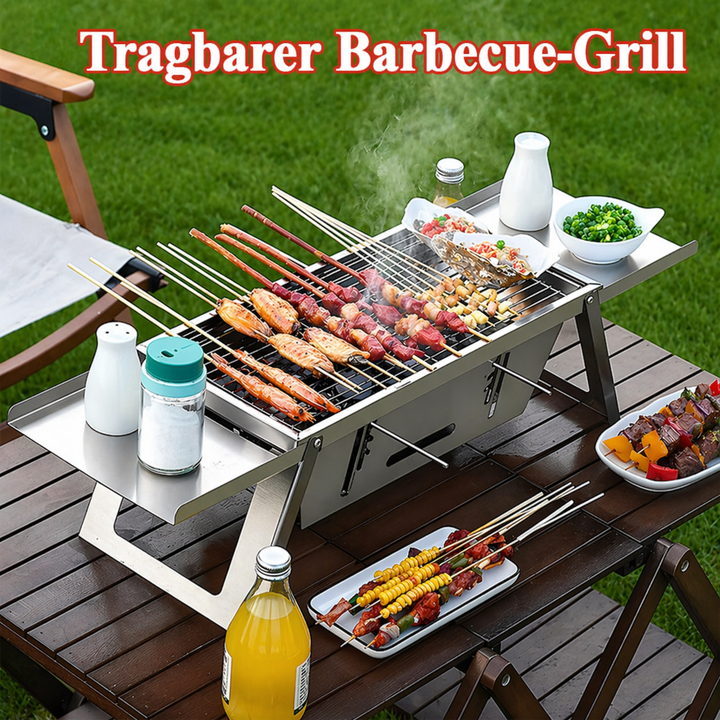 Bærbar kompakt grill for reise | Skanto