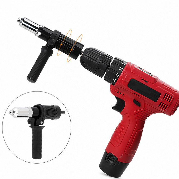 Nail Plier Adapter for Battery Drill – SpeedRivet | Skanto
