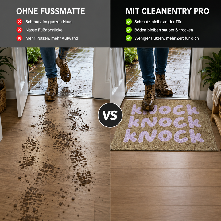 CleanEntry Pro PVC dørmatte med teksturert overflate | Skanto