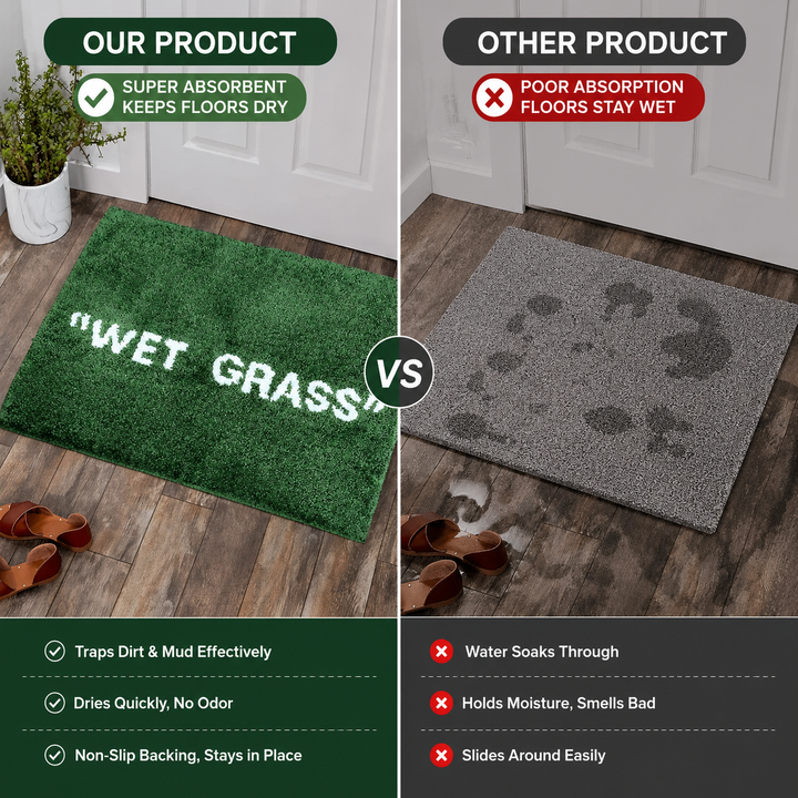 FreshLawn Komfortmatte med Gressdesign | Skanto