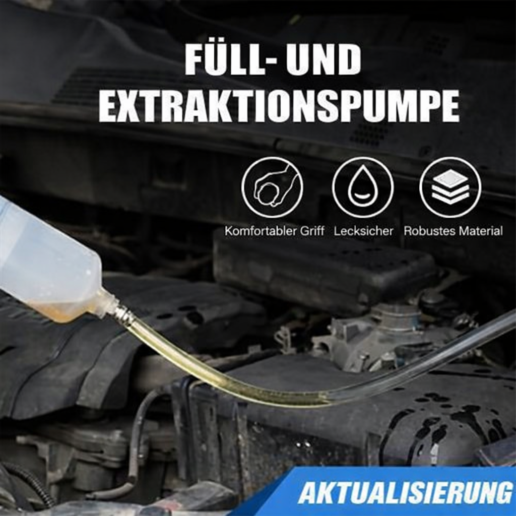 PowerSiphon — Rask, ren væskebytte uten stress eller kaos | Skanto