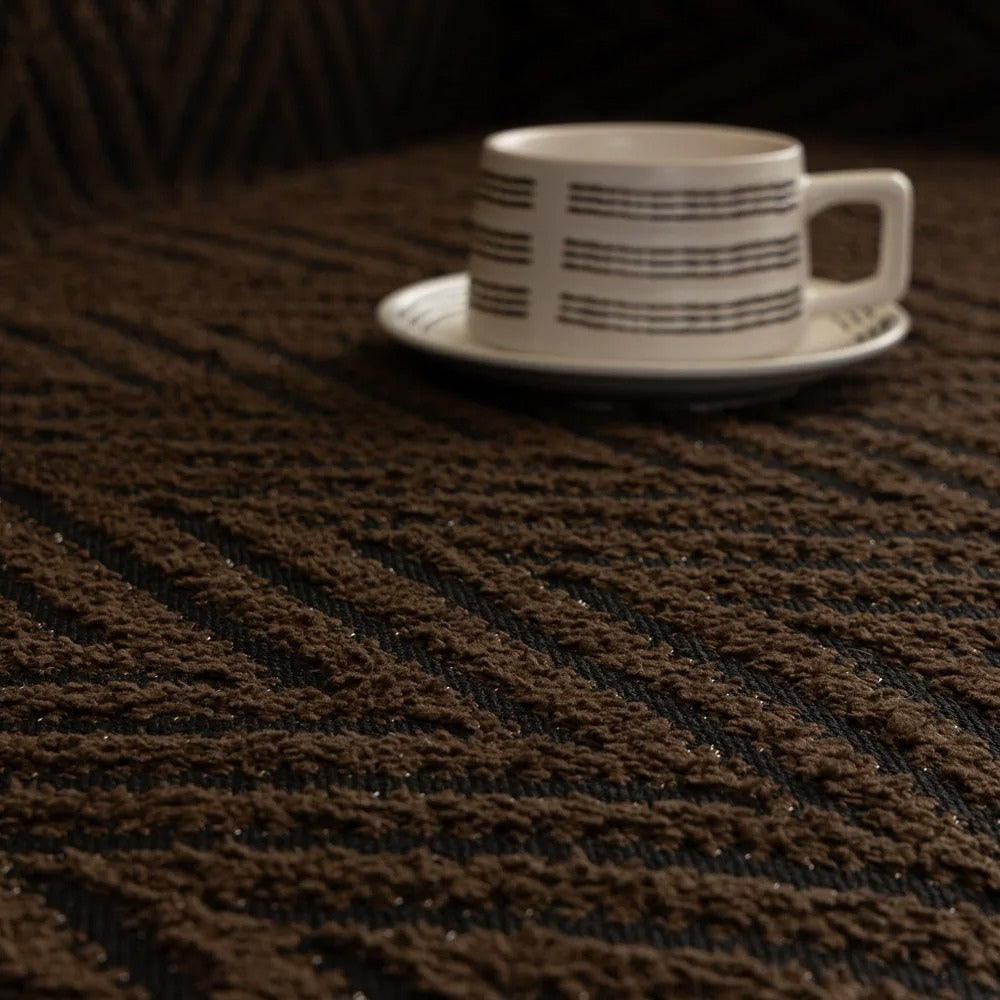 Skanto | Chevron Herringbone Frynse Sofa Deksel