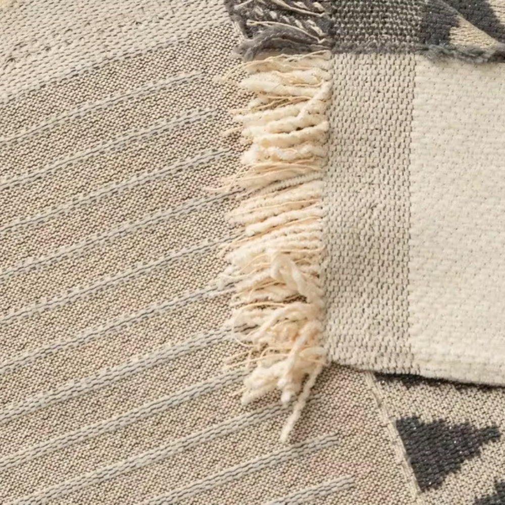Skanto | Chevron-mønster Chenille-sofa trekk