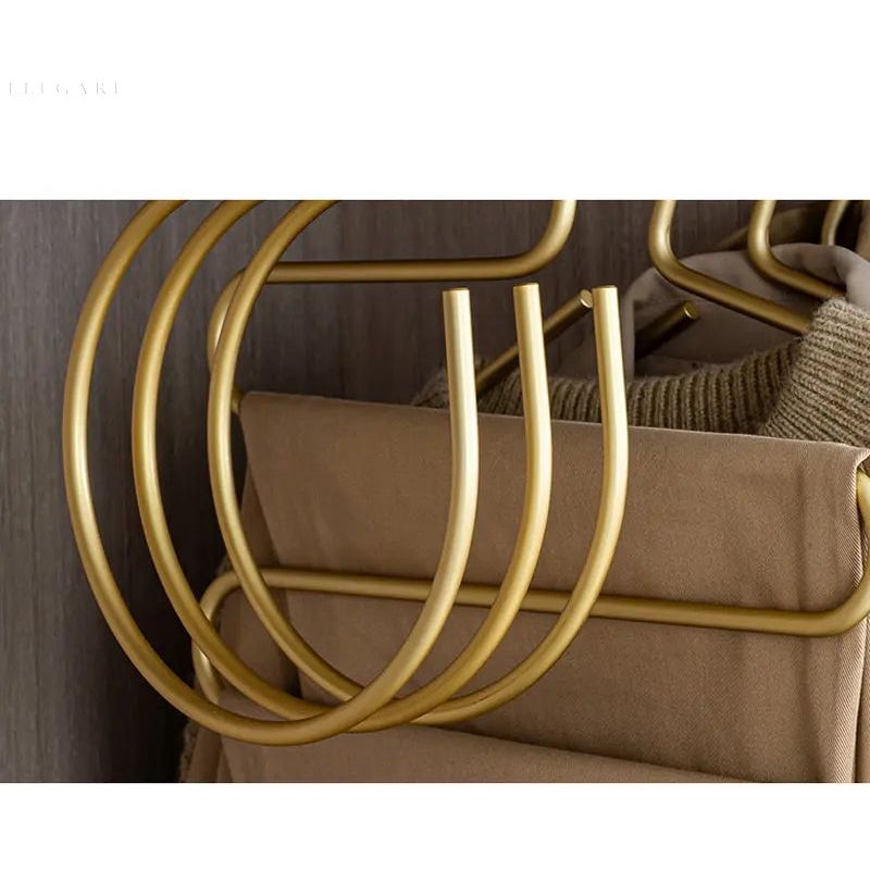 HangStruct – S-formede metallklestativer (sett med 5) for plassbesparende | Skanto