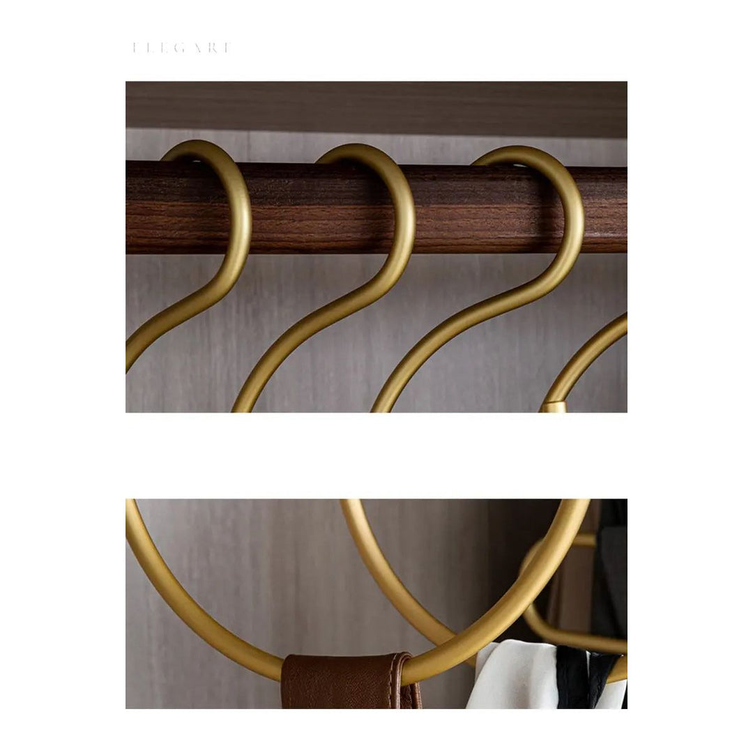 HangStruct – S-formede metallklestativer (sett med 5) for plassbesparende | Skanto