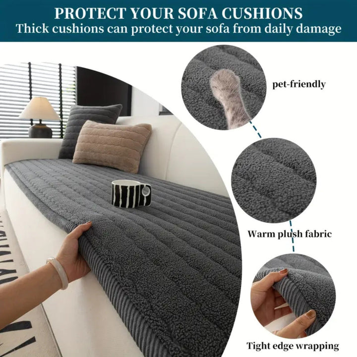 Skanto | Chic Tykk Plush Sofa Deksel