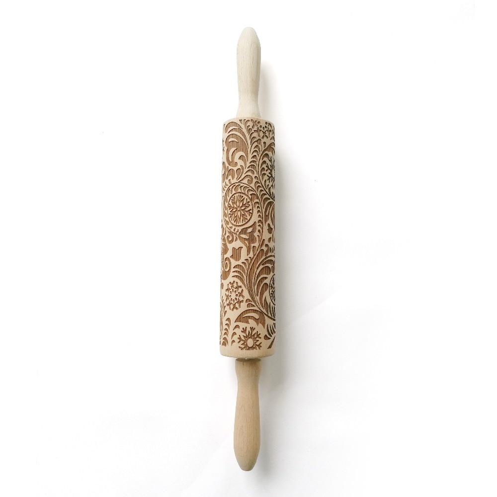 Embossed Holiday Rolling Pins | Skanto