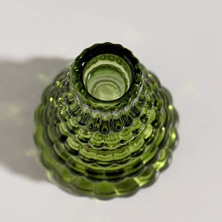 Skanto | LumiTree Glass Lysestake Sett – 3-delt Tre-formet Borddekorasjon