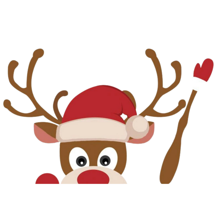 Vindusvisker klistremerker med julemotiv