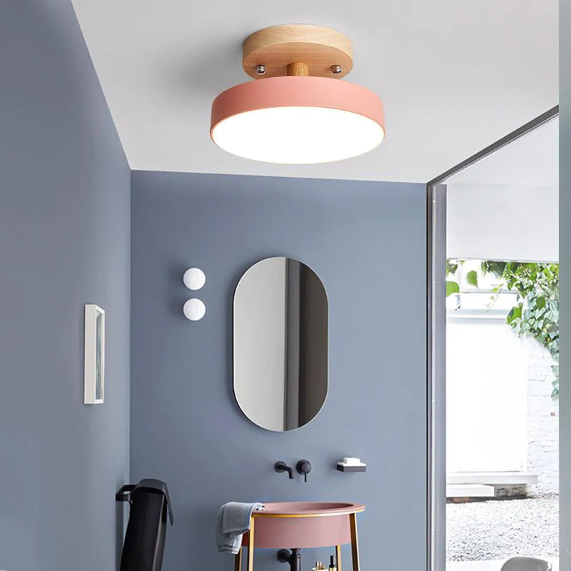 Skanto | LED Taklampe Tre Flush Montering Fixture