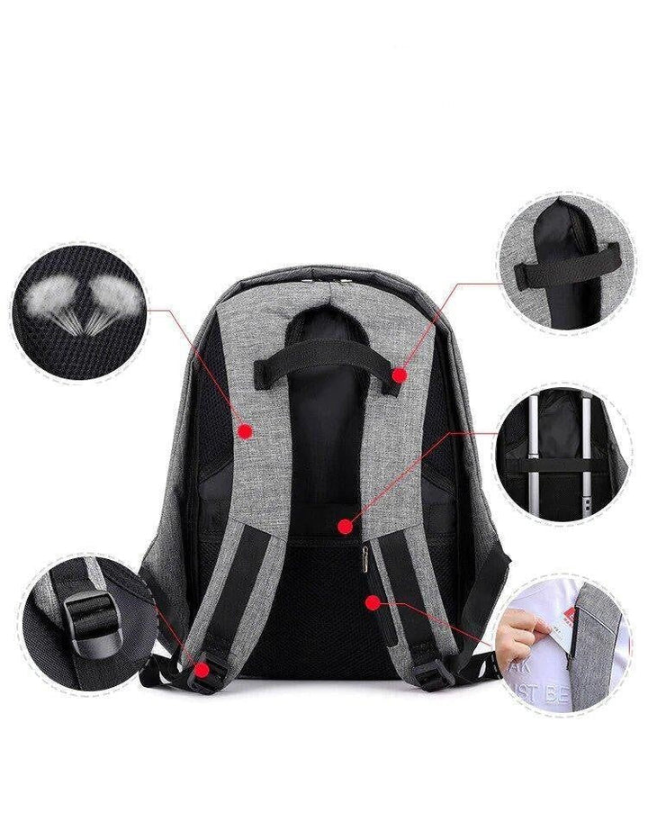 City Travel Anti-Dieft Deluxe Ryggsekk | Skanto