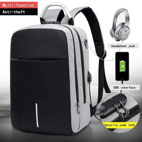 City Travel Anti-Dieft Deluxe Ryggsekk | Skanto
