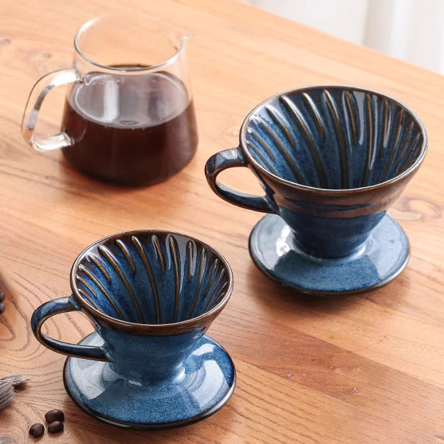 V60 Keramisk Dripper – Perfekt for kunstnerisk kaffebrygging hjemme | Skanto