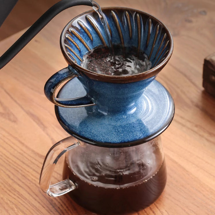 V60 Keramisk Dripper – Perfekt for kunstnerisk kaffebrygging hjemme | Skanto