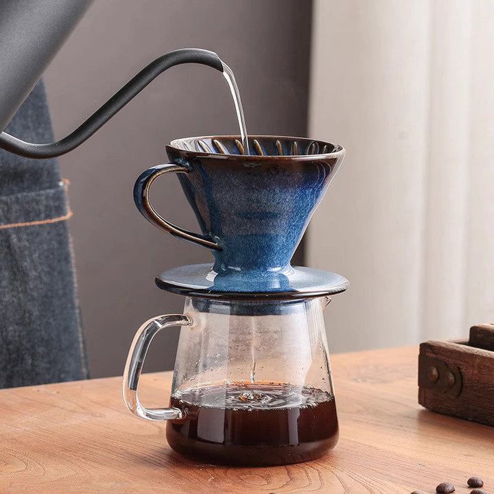 V60 Keramisk Dripper – Perfekt for kunstnerisk kaffebrygging hjemme | Skanto