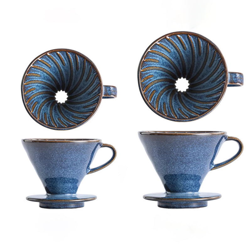 V60 Keramisk Dripper – Perfekt for kunstnerisk kaffebrygging hjemme | Skanto