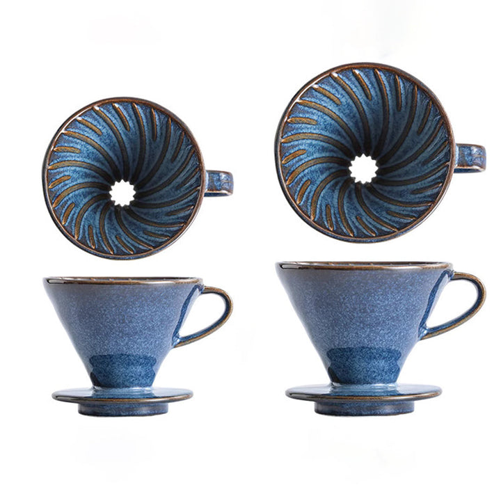 V60 Keramisk Dripper – Perfekt for kunstnerisk kaffebrygging hjemme | Skanto