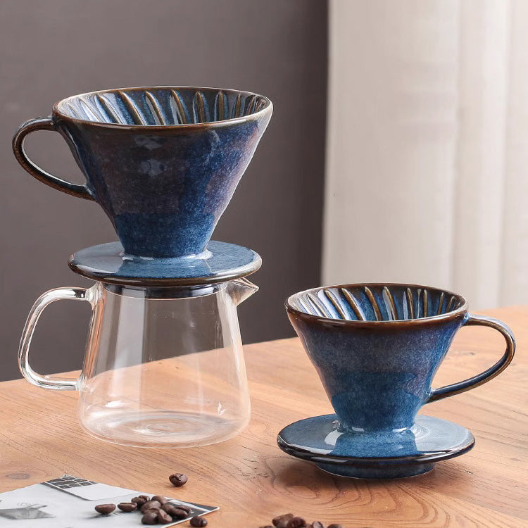 V60 Keramisk Dripper – Perfekt for kunstnerisk kaffebrygging hjemme | Skanto