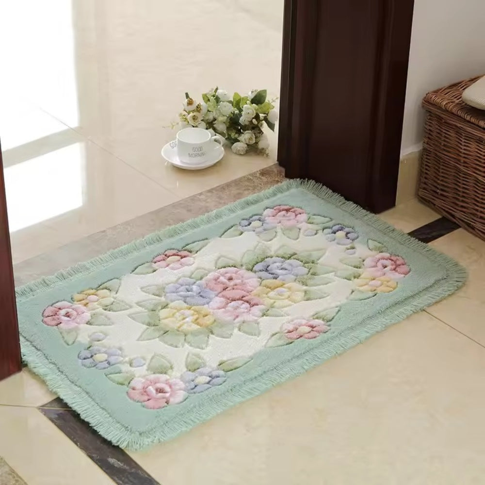 Skanto | Klassisk Blomsterbloom Bade matte