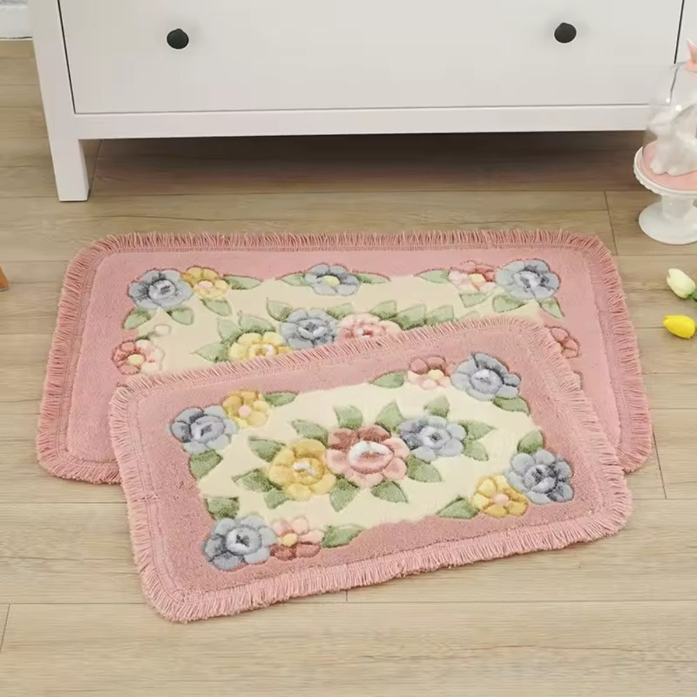 Skanto | Klassisk Blomsterbloom Bade matte