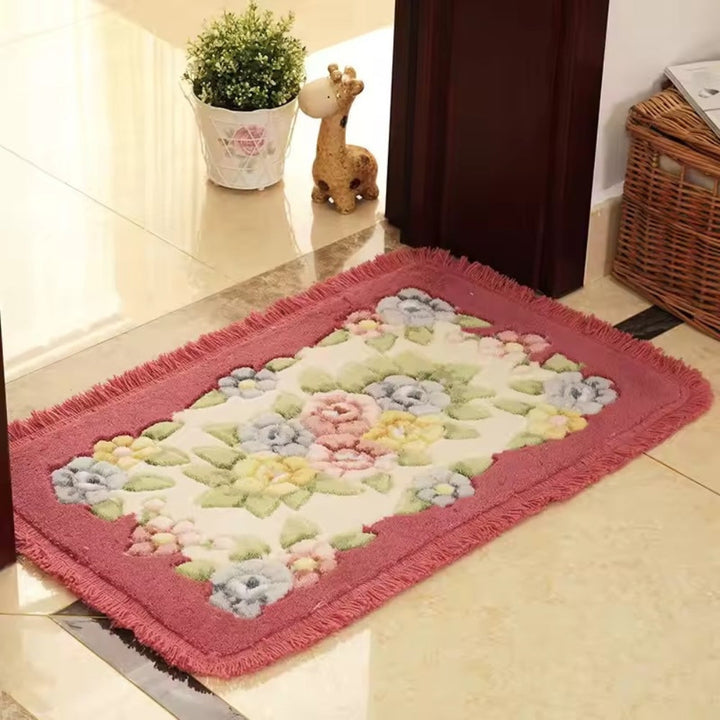 Skanto | Klassisk Blomsterbloom Bade matte