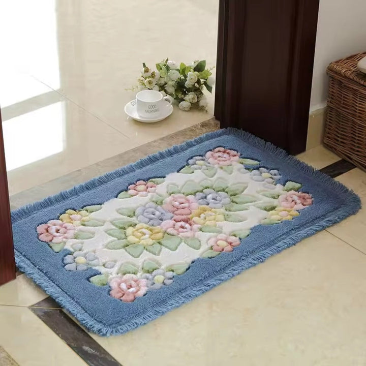 Skanto | Klassisk Blomsterbloom Bade matte
