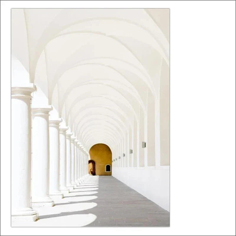Klassisk Arkitektonisk Veggkunst Plakat Fint Kunst Lerretsutskrifter Inspirerende Atmosfæriske Bilder For Stue Moderne Foyer Kunst Dekor | Skanto