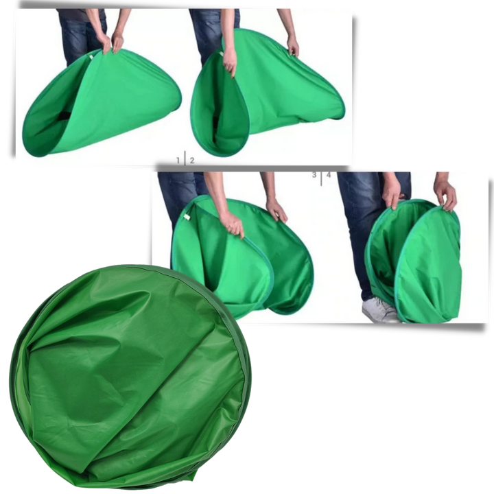 Sammenleggbar green-screen for stol