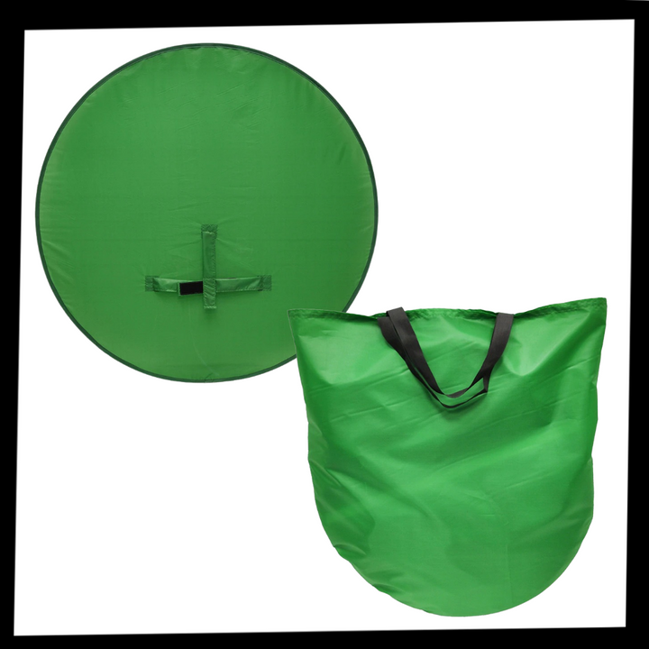Sammenleggbar green-screen for stol