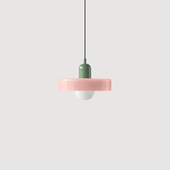 Skanto | Bauhaus Inspirert Fargerik Glass Pendellampe