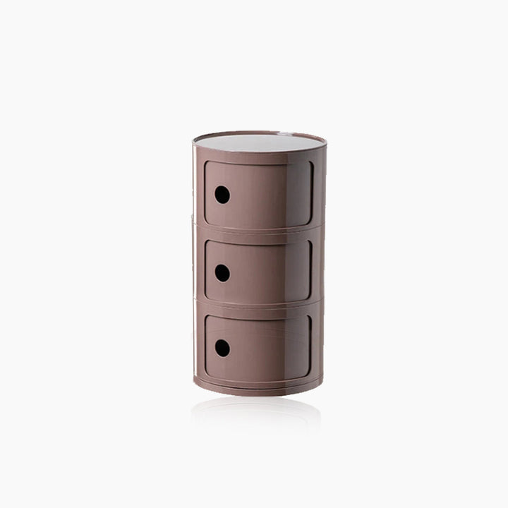 Skanto | Vase-formet Sidebord med Oppbevaringsrom