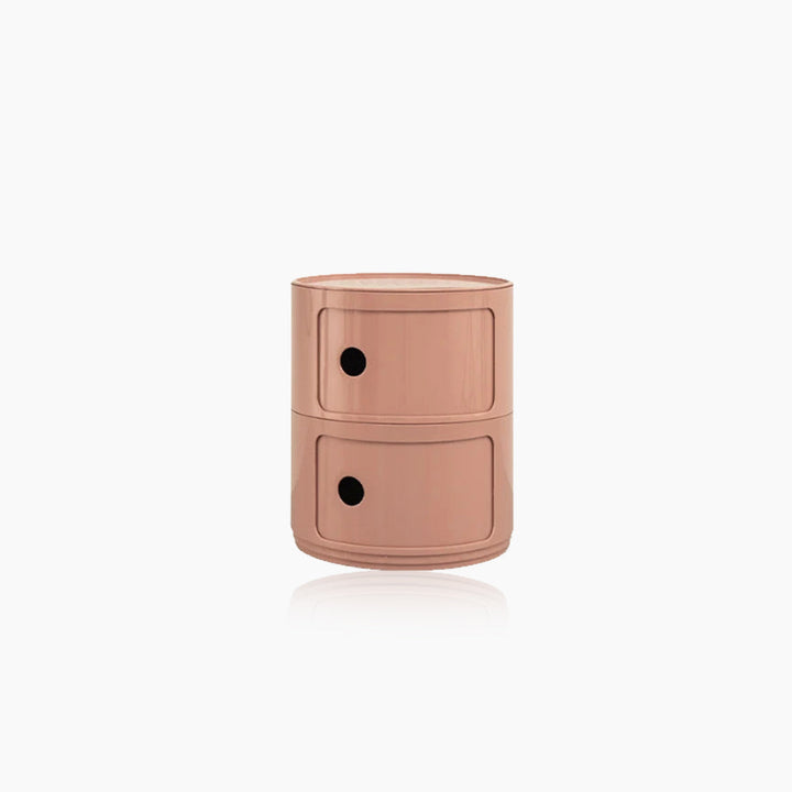 Skanto | Vase-formet Sidebord med Oppbevaringsrom
