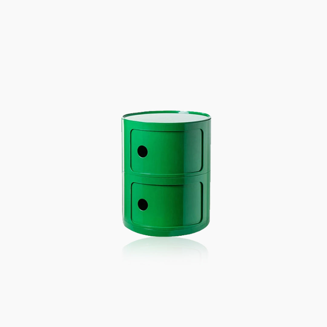 Skanto | Vase-formet Sidebord med Oppbevaringsrom